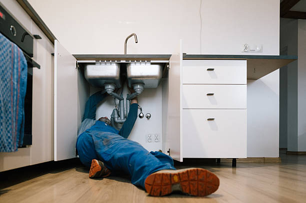 Professional Drain Cleaning technician working in Brier Hill, PA
